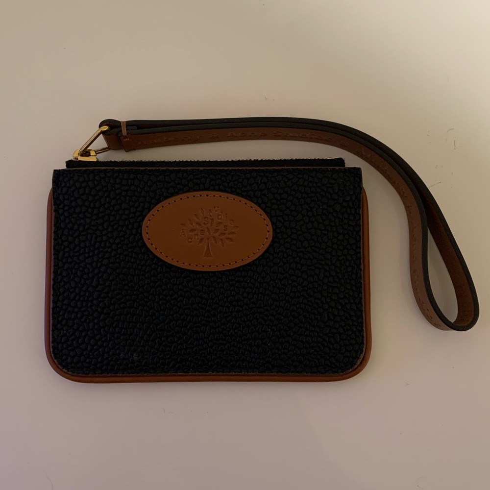 Mulberry x Acne Studios Small Pebble Leather Zip Coin Pouch